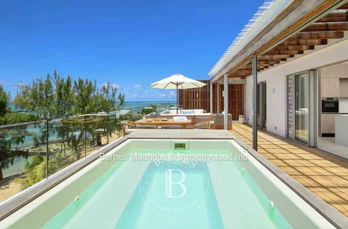 GRAND GAUBE – Penthouse les pieds dans l’eau – 3 chambres avec vue exceptionnelle