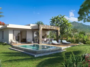Charming cottage for sale in a secure estate in Petite Rivière Noire, Mauritius