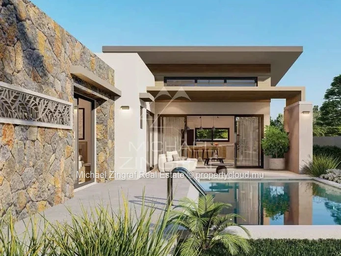 Île Maurice – Élégante villa de 3 chambres à Grand Baie