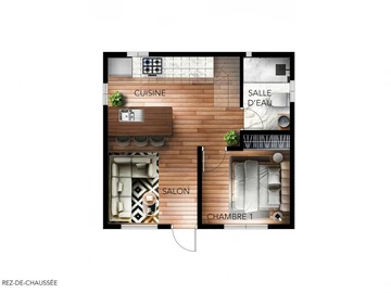 2 Bedroom House