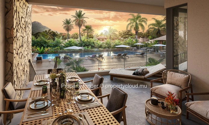 Penthouse de Luxe avec Vue Panoramique à Wolmar