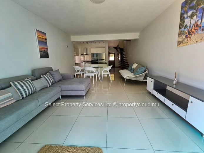 For rent immediately- 3 Bedroom Beachfront Duplexes for Sale, Pointe Aux Sables at Rs 60 000 per month