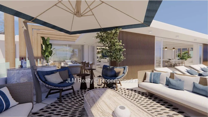 For Sale – Prestigious Penthouse in a Beachfront Residence in Balaclava, Mauritius