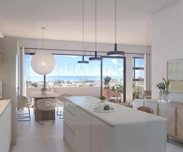 Appartement de prestige de 3 chambres avec vue panoramique sur l'océan - La Tourelle, Tamarin