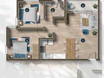 2 Bedroom Apartment