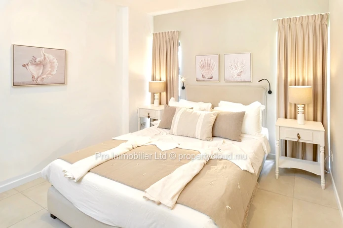 For Sale: Stylish Furnished First-Floor Apartment in a Secure compound at Pointe Aux Canonniers .North