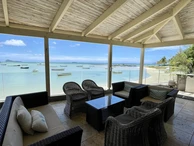 Grand Gaube - Beautiful beachfront 4-bedroom family home with swimming pool