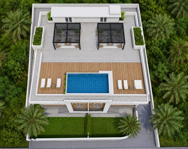 Penthouse spacieux avec vue sur mer
