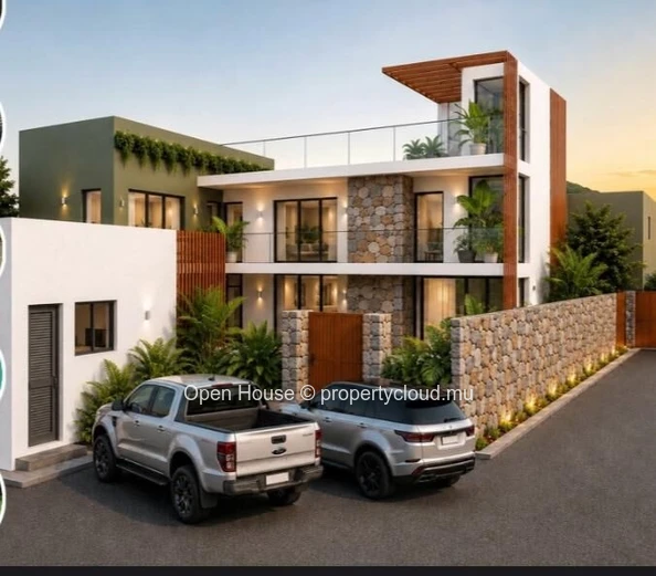 Villa IRS 4 chambres avec piscine à vendre à Rivière Noire