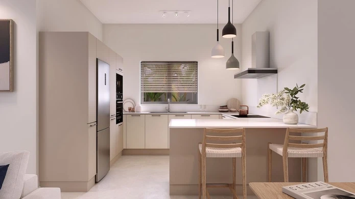 Where light, space, and serenity converge- discover an exceptional 288  m² townhouse at Azuri, crafted for refined co...
