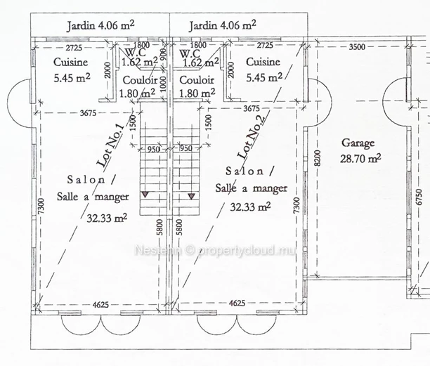 Duplex of 109.72 m2