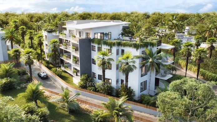 For sale 2-bedroom apartments from 94 to 127m² in the heart of Tamarin available to foreigners(R+2)