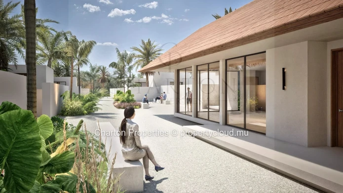 Contemporary 2-bedroom villa with private pool in Pointe d'Esny