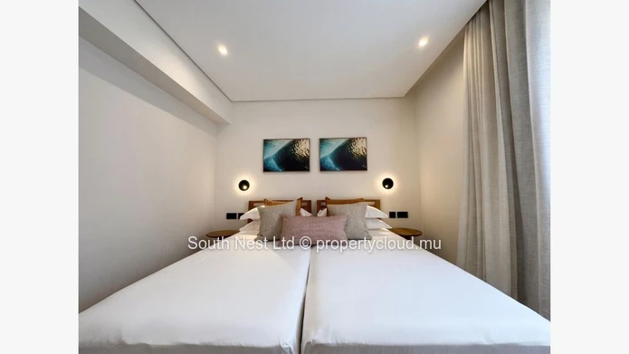 Luxury 3-Bedroom Duplex with Private Pool on Mauritius' Prestigious West Coast