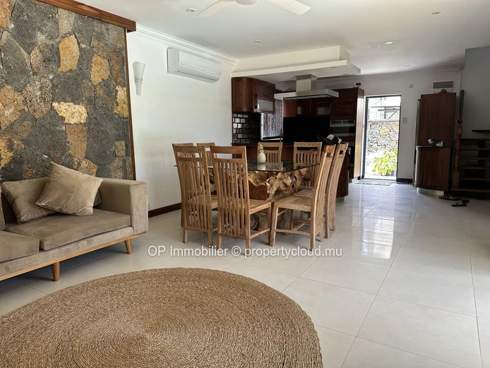 "Beautiful Furnished House with Private Pool in Grand Baie - RS 65,000/month"