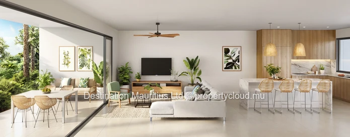 2BEACH RESIDENCES — DESTINATION MAURITIUS  ONLY 1 UNIT LEFT — 2 BED / 2 BATH, 110.8 m² — USD 417,000. SOLD OUT.