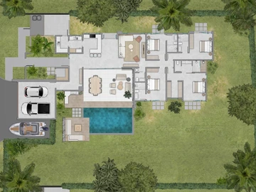 Villa de 4 Chambres