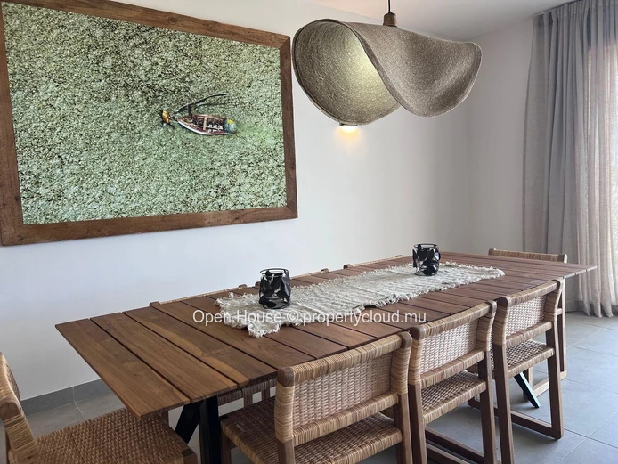 Appartement meublé de 165 m² avec piscine à Trou aux Biches