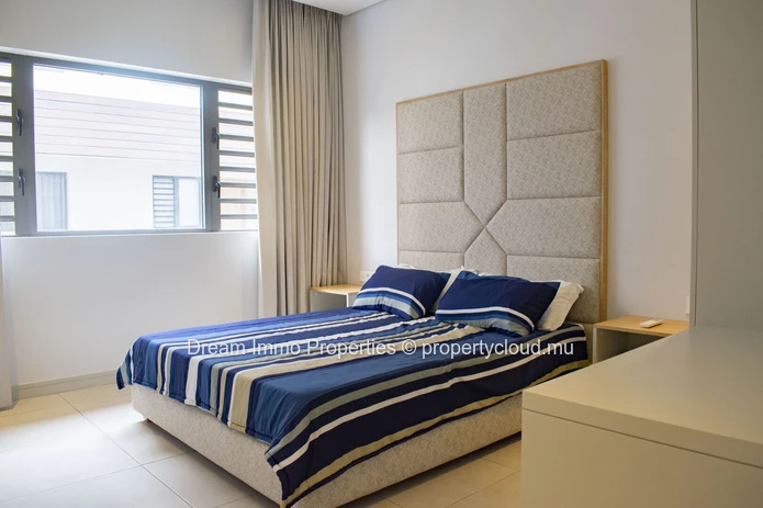 Furnished Apartment On The First Floor Walking Distance To The Beach In Pereybere - Mauritius