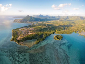 For Sale: 1640 m² Buildable Land with Sea and Mountain Views in Rivière Noire, Mauritius