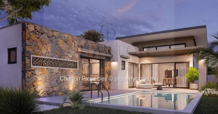 Single-story contemporary villa with 3 bedrooms and private pool - Exclusively reserved for the local market