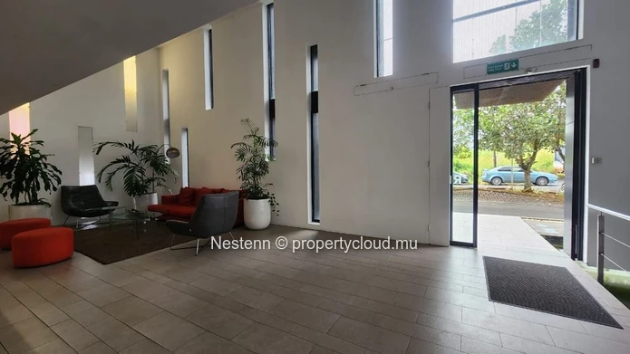 Modern office in Ebène with air conditioning garage private lift and close to amenities ideal for your business needs.