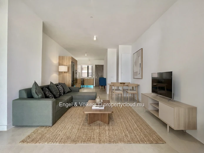 Contemporary One-Bedroom Living Steps from the Beach