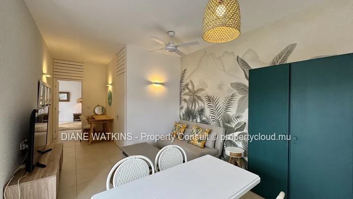 Contemporary 60 m² Studio for Rent in Petite Rivière Noire (Utilities Included: Water, Electricity, WiFi)