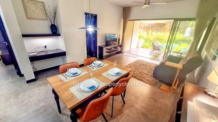 Charmant appartement de 2 chambres en résidence sécurisée