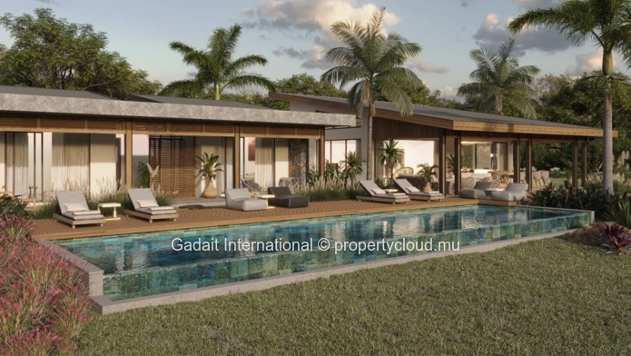 Villa contemporaine de prestige de 4 chambres sur la côte ouest de l'île Maurice