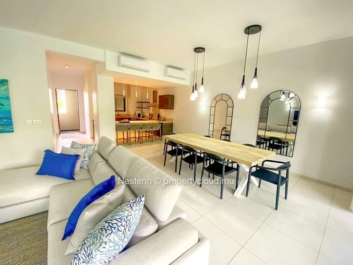 Appartement neuf et moderne de 3 chambres en résidence sécurisée.