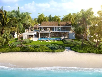 Villa avec piscine et proche de la plage à vendre à Belle Mare, Maurice