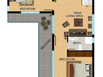 Villa de 3 Chambres