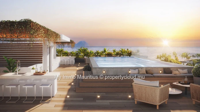 Appartement neuf 3 chambres Tamarin