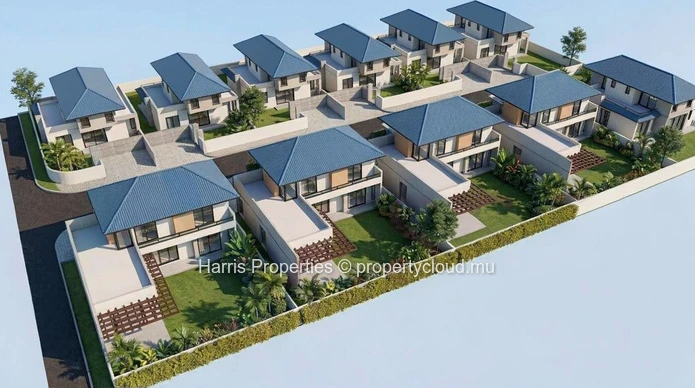 Projet de villas sur plan à vendre dans la région de Moka