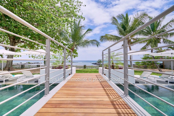 Maison meublée 150m² avec piscine à louer à Pointe aux Biches