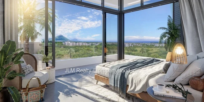 Superbe appartement de 2 chambres à vendre en VEFA dans une résidence à Cascavelle, Île Maurice
