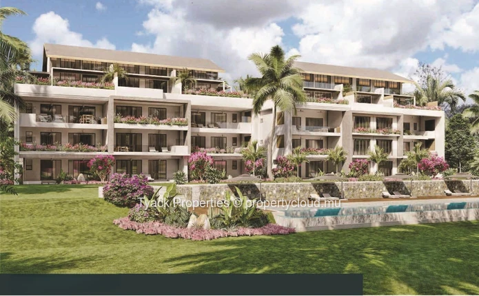 Appartement 2 chambres en suite avec piscine au cœur d'un cadre balnéaire d'exception à Balaclava