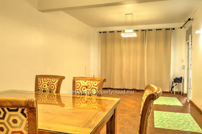 Modern duplex apartment in Curepipe 2 bedrooms 2 bathrooms separate kitchen balcony carport good condition close to a...