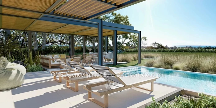 Magnifique villa avec vue sur l'ocean et le golf