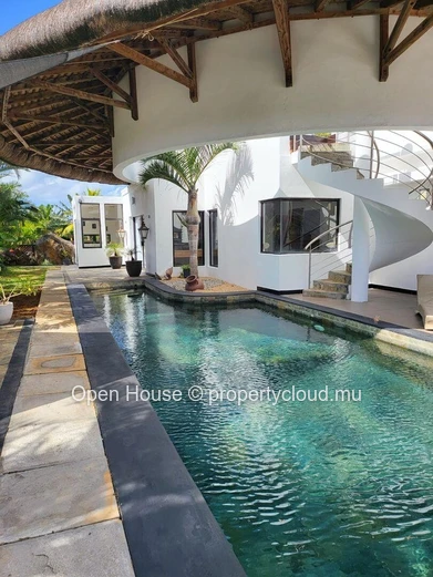 Villa de 3 chambres avec piscine à vendre à Pointe aux Piments