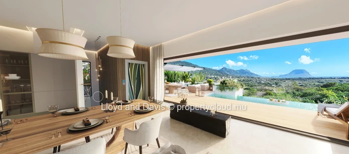Villas d’exception avec vues panoramiques sur Le Morne