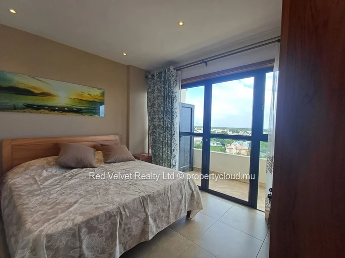 Appartement de 3 chambres à louer à Flic en Flac | Vue panoramique sur la mer