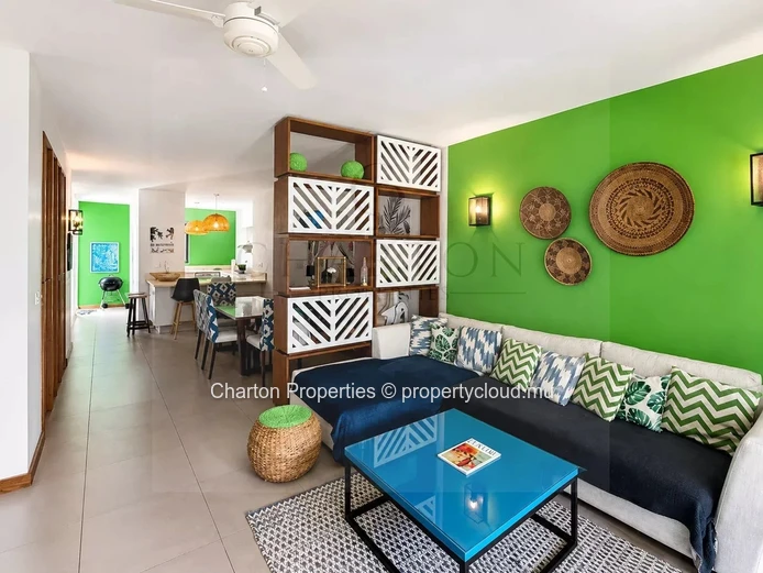 Triplex de 3 chambres au cœur de Péreybère, entre élégance tropicale et art de vivre mauricien