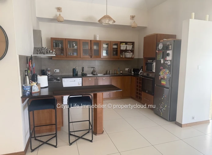 Semi-furnished 4-Bedroom House for Rent in Tamarin with Private Pool