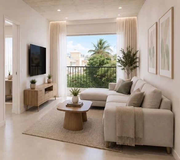 Elegant furnished 2-bedroom apartments in a resort-style residence in Flic en Flac – Mauritius