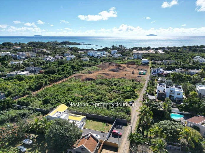 Prime land for sale in Grand Gaube 25 Perches with sea access close to school and shops perfect for your project