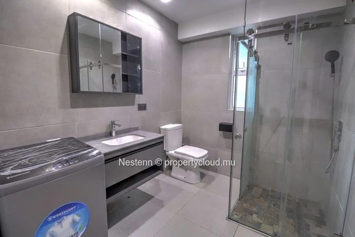 Appartement 2 chambres récemment rénové à louer à Pointe aux Canonniers
