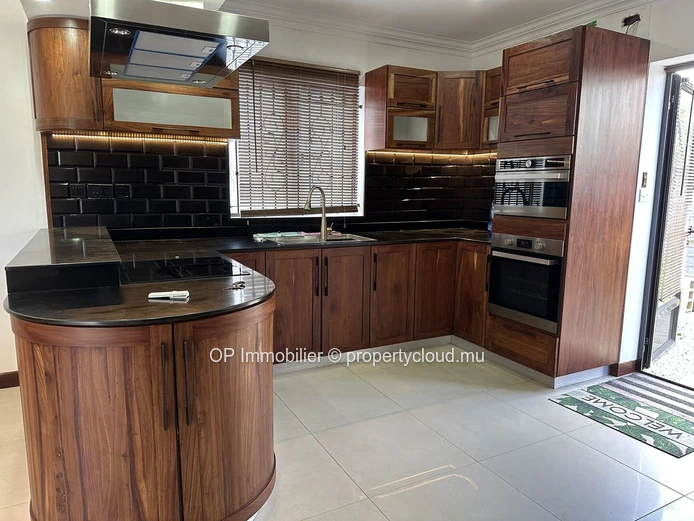 "Beautiful Furnished House with Private Pool in Grand Baie - RS 65,000/month"