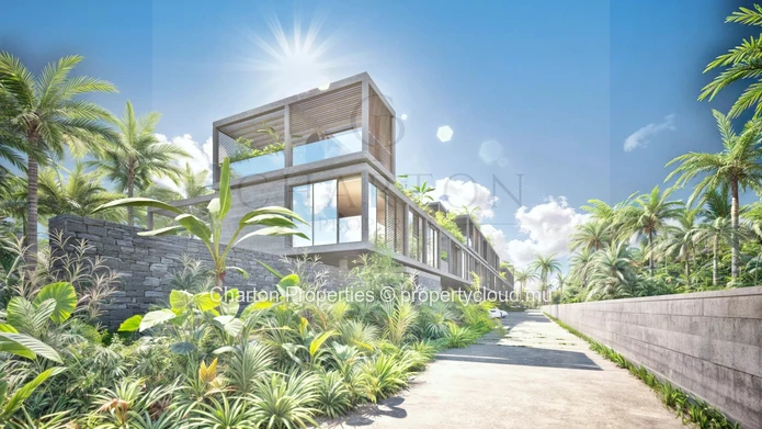 3-bedroom en suite apartment with unobstructed lagoon view in Roches Noires